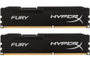 Пам'ять DDR3 RAM 8GB (2x4GB) 1866MHz Kingston HyperX Fury Black (HX318C10FBK2\/8) PC3-14933 CL10 - зображення 1