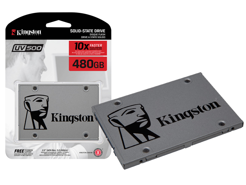 Накопичувач SSD 480GB Kingston UV500 (SUV500\/480G) - зображення 1