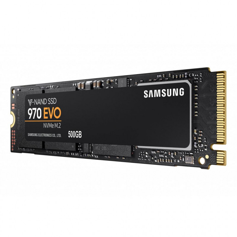 Накопичувач SSD NVMe M.2 500GB Samsung 970 EVO (MZ-V7E500BW) - зображення 1