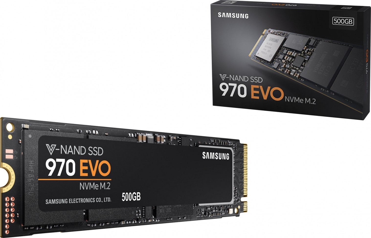 Накопичувач SSD NVMe M.2 500GB Samsung 970 EVO (MZ-V7E500BW) - зображення 2