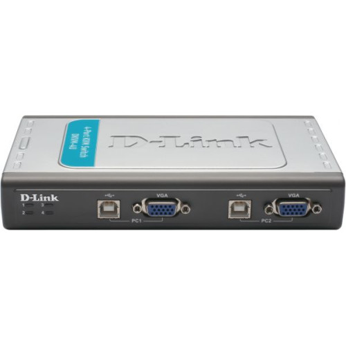 Перемикач KVM D-Link DKVM-4U Connect 4-port - зображення 1