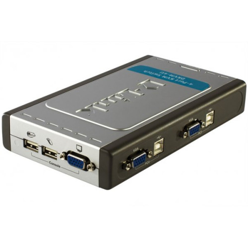 Перемикач KVM D-Link DKVM-4U Connect 4-port - зображення 2