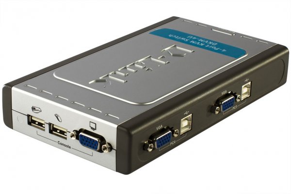 Перемикач KVM D-Link DKVM-4U Connect 4-port - зображення 2