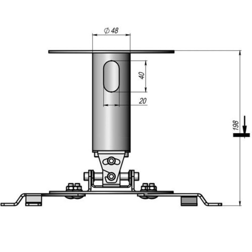 Кронштейн для проектора KSL CMPR-2 - зображення 3