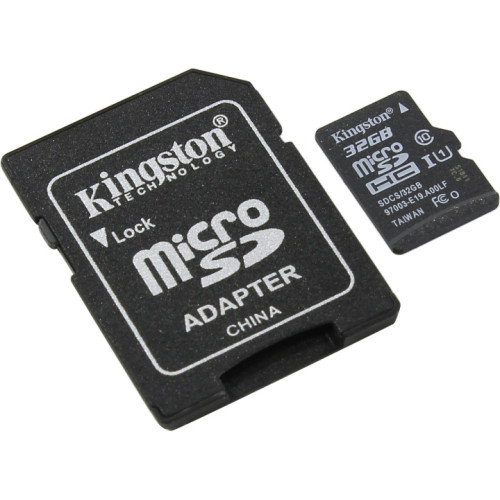 MicroSDHC 32 Gb Kingston Canvas Select class 10 UHS-I - зображення 2