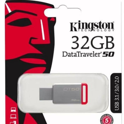 Флеш пам'ять USB 32 Gb Kingston DataTraveler 50 USB3.1 - зображення 2