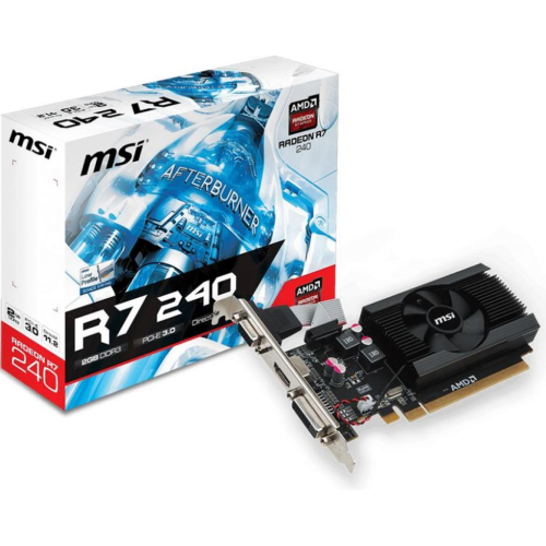 Відеокарта ATI Radeon R7 240 2 Gb GDDR3 MSI (R7 240 2GD3 64B LP) - зображення 2