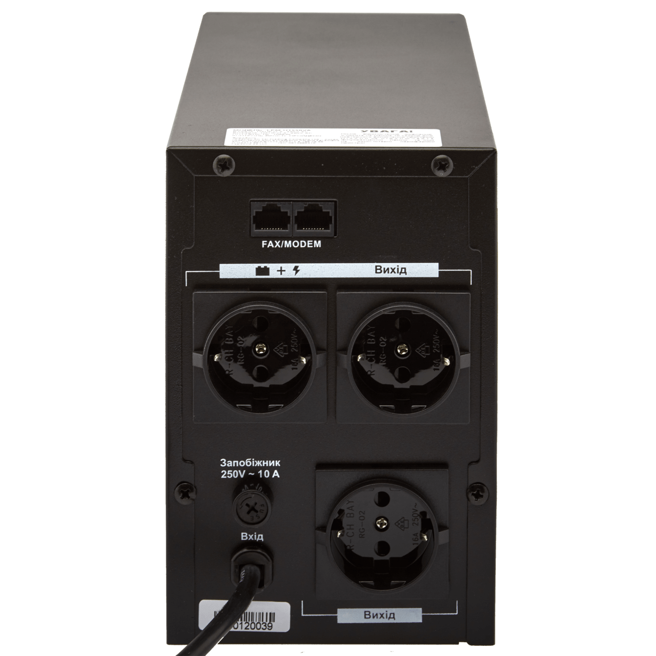 ББЖ LogicPower UPS LPM-1550VA (LP3176) - зображення 2