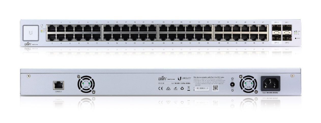 Комутатор Ubiquiti UniFi Switch US-48 - зображення 2