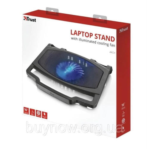 Підставка охолоджуюча для ноутбука TRUST Arch Laptop Cooling Stand (20400) - зображення 3