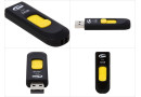 Флеш пам'ять USB 32 Gb Team C141 Yellow USB2.0 - зображення 1