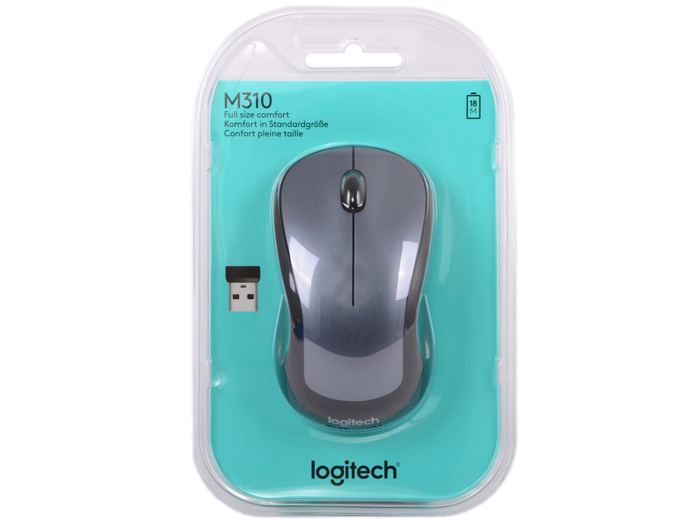 Мишка Logitech M310 Silver (910-003986) - зображення 2