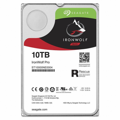 Жорсткий диск HDD 10Tb Seagate IronWolf Pro (ST10000NE0008) - зображення 1