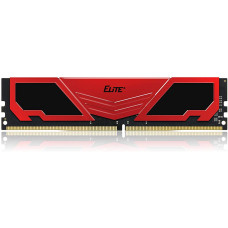 Пам'ять DDR4 RAM 8Gb (1x8Gb) 2400Mhz Team Elite Plus Red (TPRD48G2400HC1601) - зображення 1