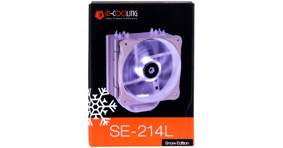 Вентилятор ID-Cooling SE-214L-SNOW - зображення 1