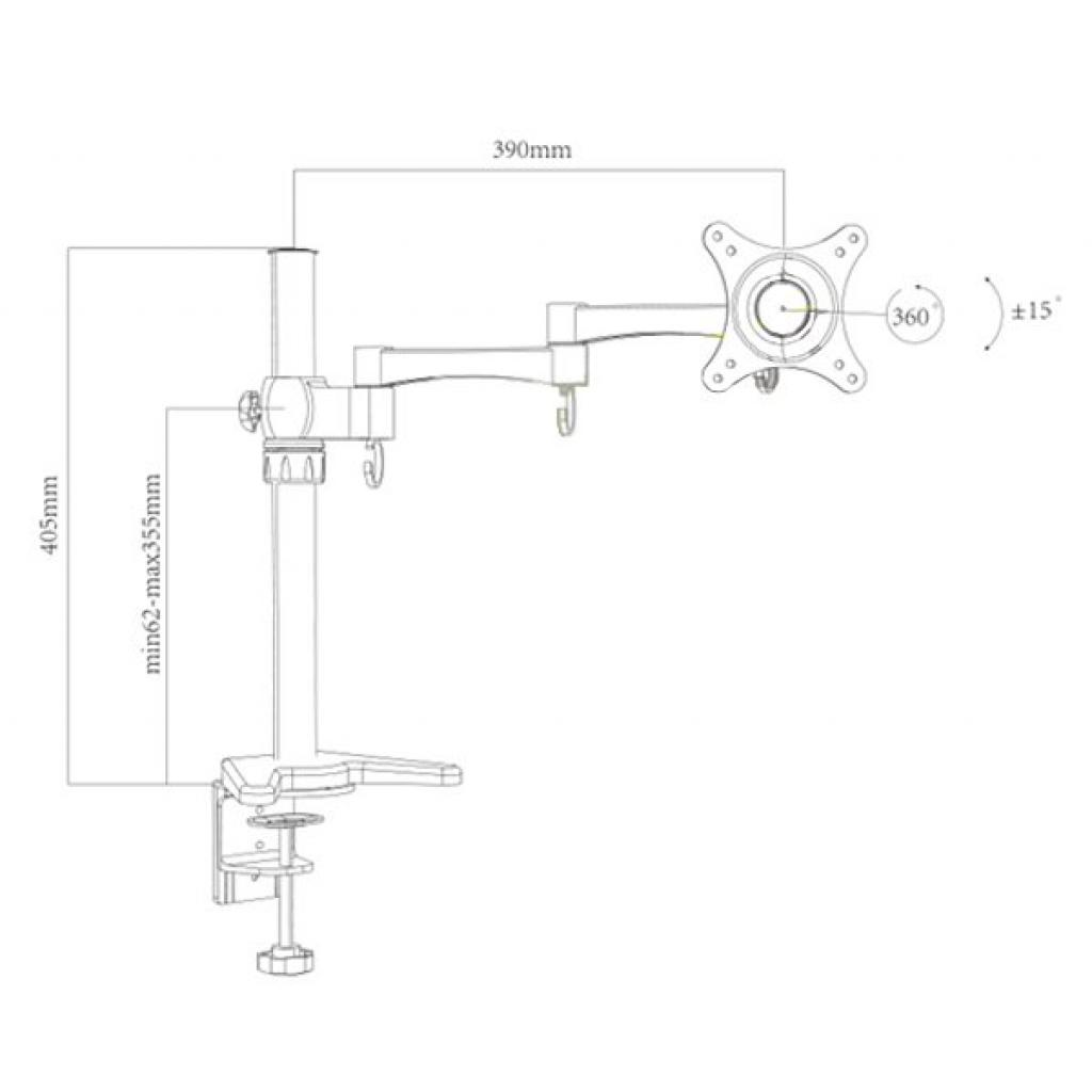 Настільне кріплення CHARMOUNT CT-LCD-DS903 - зображення 2