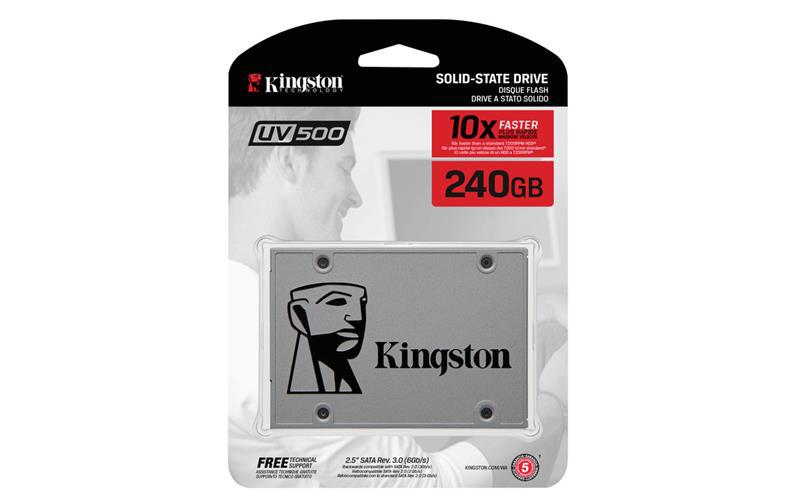 Накопичувач SSD 240GB Kingston UV500 (SUV500\/240G) - зображення 2