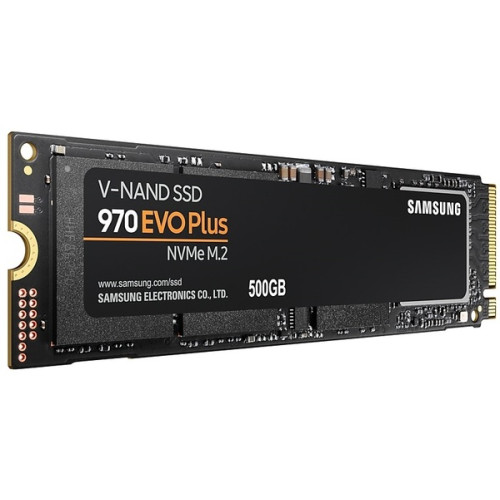 Накопичувач SSD NVMe M.2 500GB Samsung 970 EVO Plus (MZ-V7S500BW) - зображення 1
