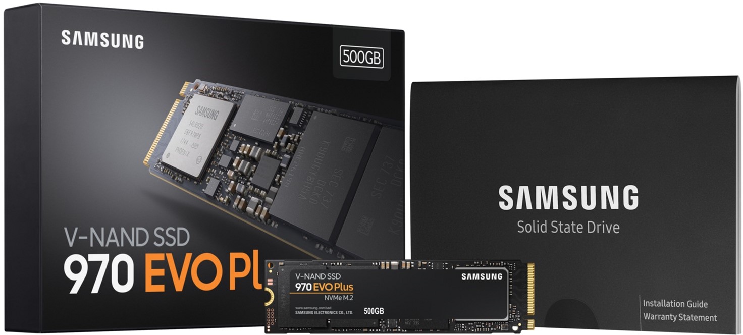Накопичувач SSD NVMe M.2 500GB Samsung 970 EVO Plus (MZ-V7S500BW) - зображення 2