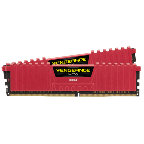 Пам'ять DDR4 RAM_32Gb (2x16Gb) 3000Mhz Corsair Vengeance LPX Red (CMK32GX4M2B3000C15R) - зображення 1