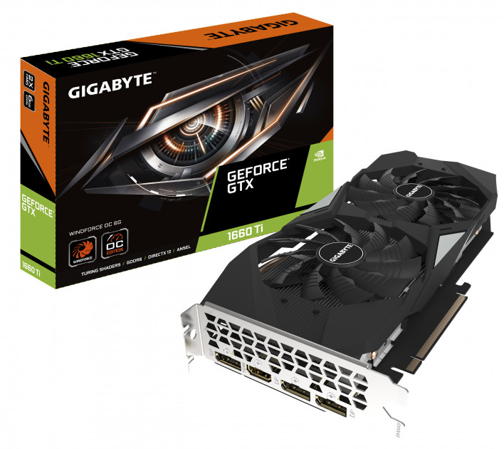 Відеокарта GeForce GTX1660 Ti 6 Gb GDDR6 Gigabyte (GV-N166TWF2OC-6GD) - зображення 3