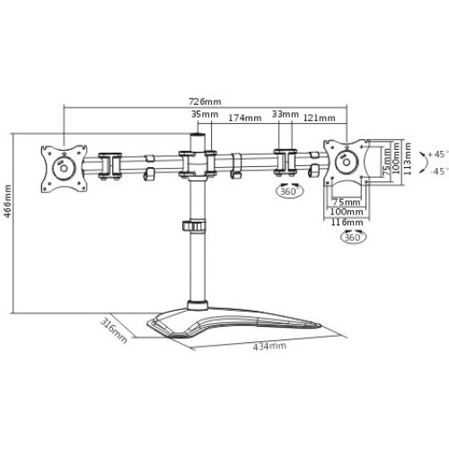 Настільне кріплення ITech MBS-12M - зображення 2