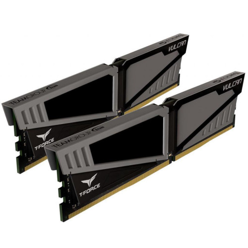 Пам'ять DDR4 RAM_16Gb (2x8Gb) 2400Mhz Team Vulcan Gray (TLGD416G2400HC14DC01) - зображення 2