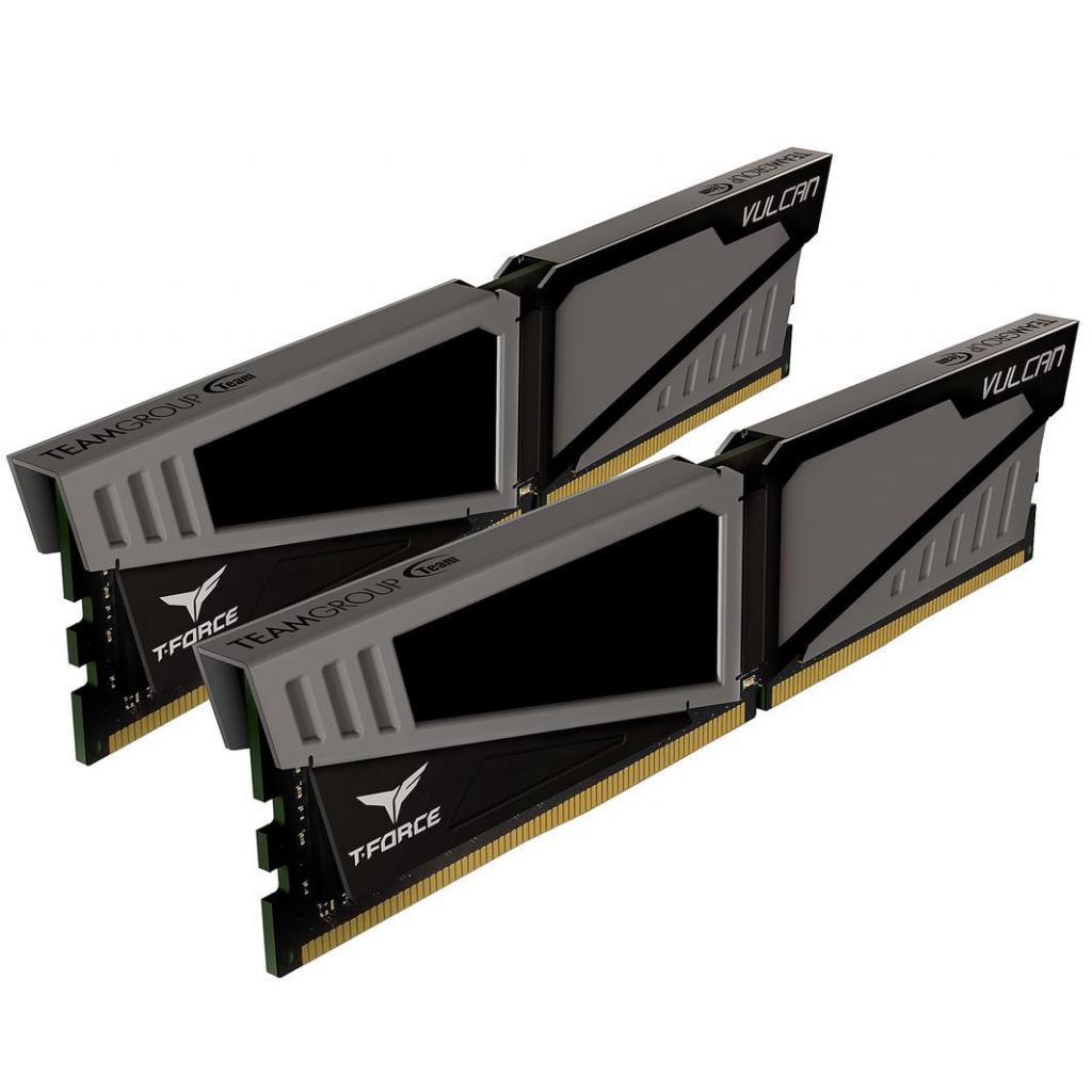 Пам'ять DDR4 RAM_16Gb (2x8Gb) 2400Mhz Team Vulcan Gray (TLGD416G2400HC14DC01) - зображення 3