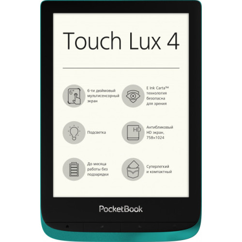 Електронна книга PocketBook Touch Lux4 (PB627-C-CIS) - зображення 1