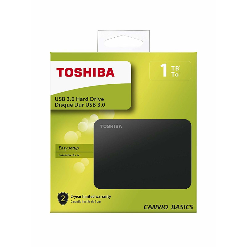 Зовнішній жорсткий диск HDD 1000Gb Toshiba (HDTB410EK3AA) - зображення 2