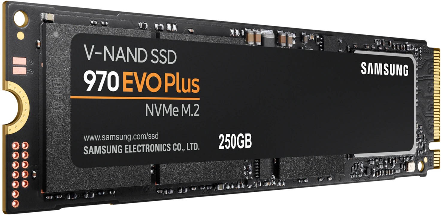 Накопичувач SSD NVMe M.2 250GB Samsung 970 EVO Plus (MZ-V7S250BW) - зображення 1
