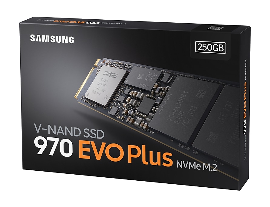 Накопичувач SSD NVMe M.2 250GB Samsung 970 EVO Plus (MZ-V7S250BW) - зображення 2
