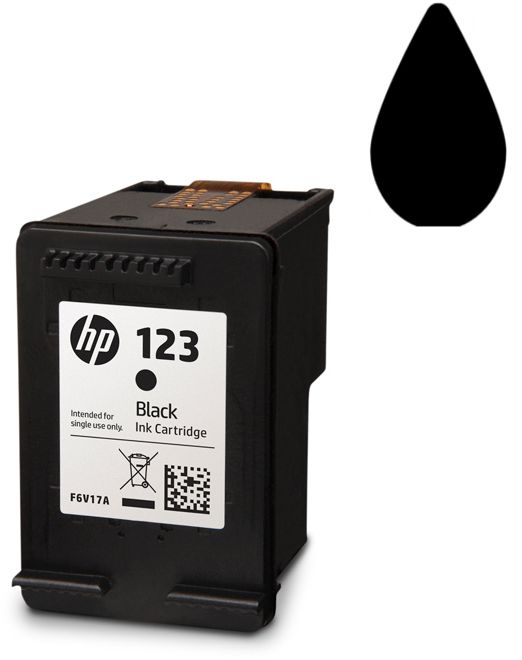 Картридж HP DJ No.123 Black, DJ 2130 - зображення 2