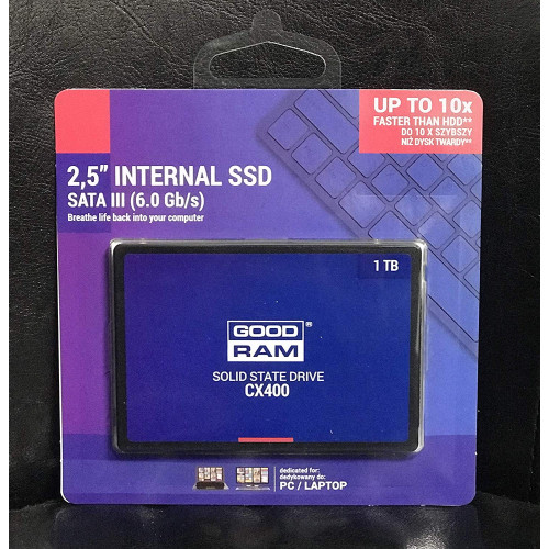Накопичувач SSD 1TB Goodram CX400 (SSDPR-CX400-01T-G2) - зображення 2