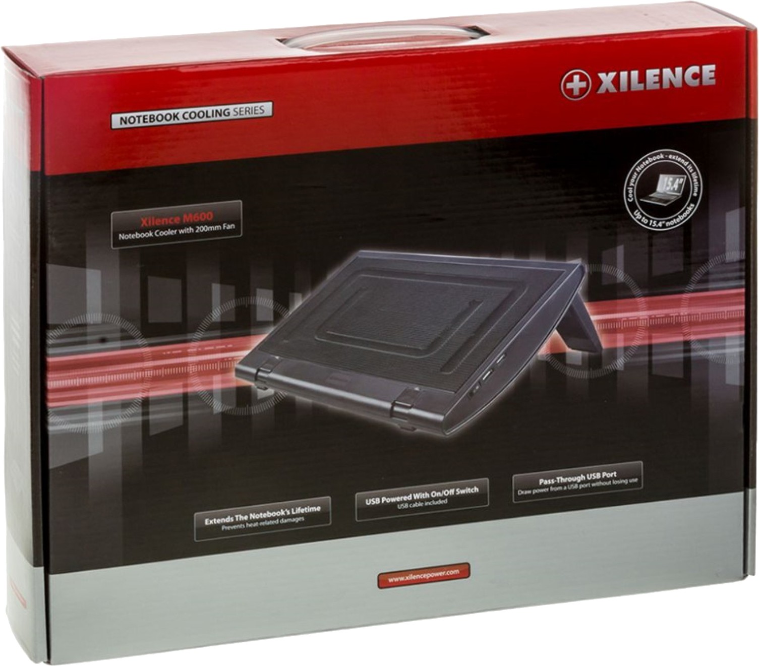 Підставка охолоджуюча для ноутбука Xilence Notebook Cooler M600 - зображення 2