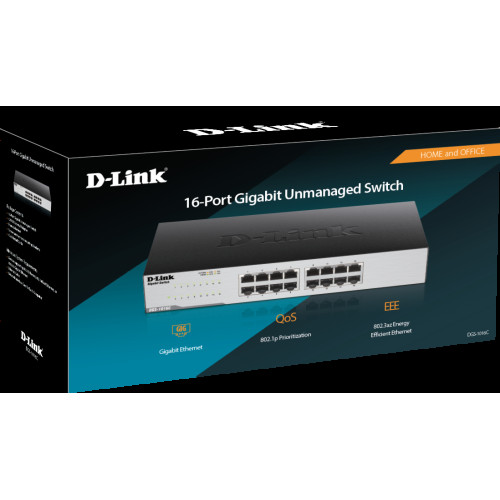 Комутатор Switch D-Link DGS-1016C - зображення 2