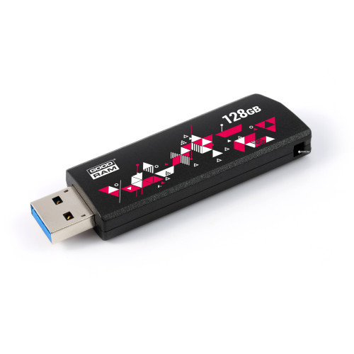 Флеш пам'ять USB 128Gb GOODRAM UCL3 Click Black USB 3.0 - зображення 2