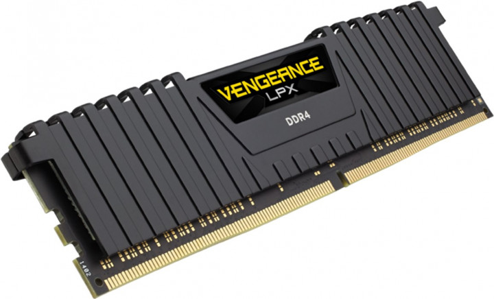 Пам'ять DDR4 RAM_16Gb (2x8Gb) 3000Mhz Corsair Vengeance LPX Black (CMK16GX4M2D3000C16) - зображення 1