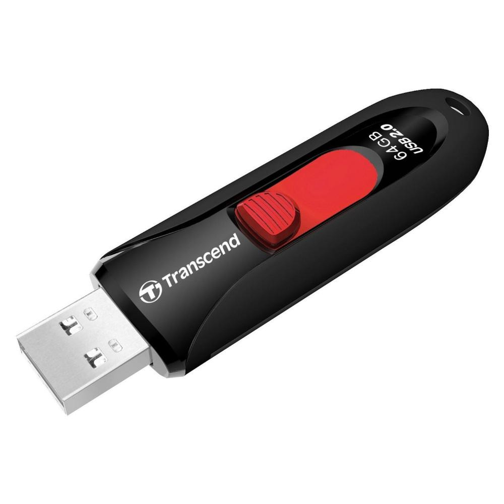 Флеш пам'ять USB 64 Gb Transcend JetFlash 590 - зображення 1