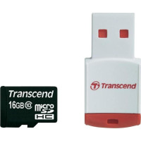 MicroSDHC 16 Gb Transcend class 10