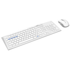 Клавіатура+мишка Rapoo 8200M White