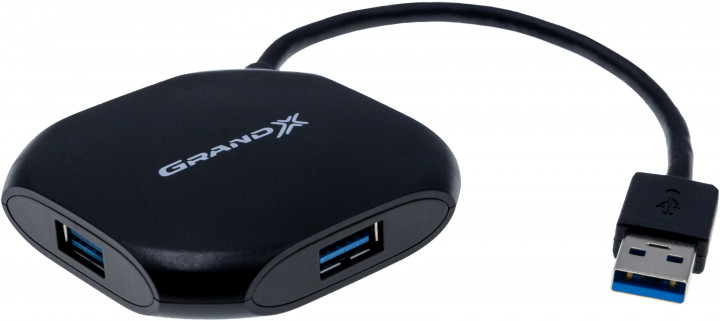 Концентратор USB 3.0 Grand-X GH-415 4 порти - зображення 1