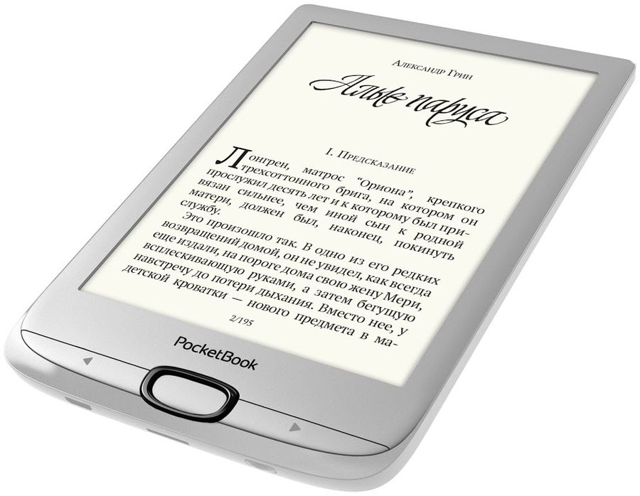Електронна книга PocketBook Basic Lux2 (PB616-S-CIS) - зображення 1