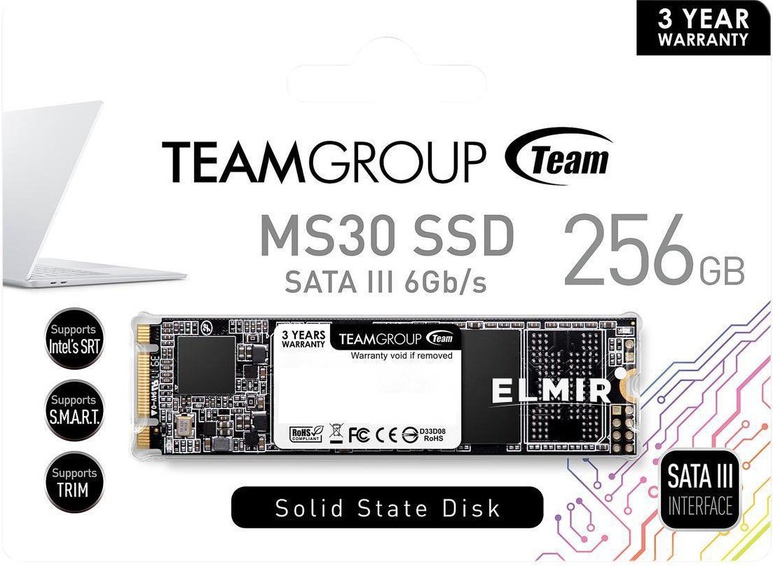 Накопичувач SSD M.2 256GB Team MS30 (TM8PS7256G0C101) - зображення 2