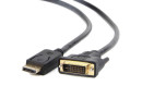 Кабель DisplayPort to DVI 24+1, 1.8m, Cablexpert - зображення 1