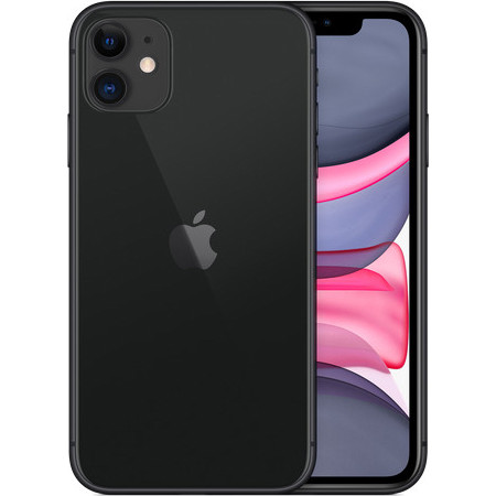 Смартфон Apple iPhone 11 64GB Black (MWLT2) - зображення 1