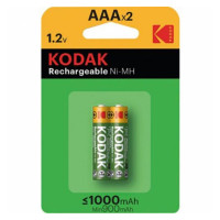 Акумулятор AAA 1000мA HR03 Kodak Rechargeable 2шт.