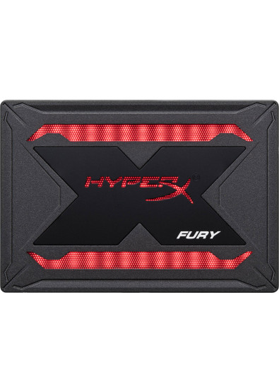 Накопичувач SSD 480GB Kingston HyperX Fury RGB (SHFR200\/480G) - зображення 1