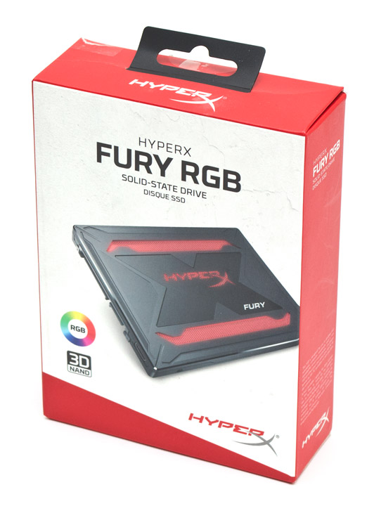 Накопичувач SSD 480GB Kingston HyperX Fury RGB (SHFR200\/480G) - зображення 3