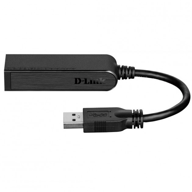 Мережевий адаптер D-Link DUB-1312 1x10\/100.1000TX \/ USB3.0 - зображення 1